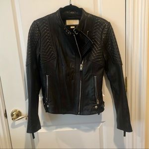 Women’s Leather Jacket Michael Kors